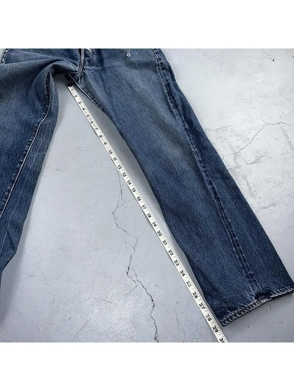 Levis 501 Vintage 80s Redline Selvedge USA XX Jeans Med Wash 32x32 Act 30x29